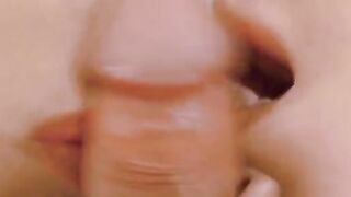 Asian teen ZIAxBITE gets her pussy full of sticky sperm