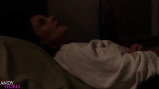 The teacher can’t resist sharing a bed with her student