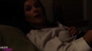 The teacher can’t resist sharing a bed with her student