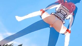 Flare Arlgrande gets fucked and sucks for the first time in POV