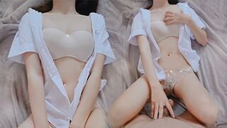Skinny Thai teen SSKOK16 gets her pussy railed hard in an exclusive homemade vid
