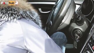 The husband does not check the belt of his wife in the car, that is why