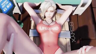 The Mercy average time in missionary pose from Overwatch Part 2
