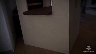 Fiona Fuchs meets the LOVE-Chamber in a steamy glory hole session