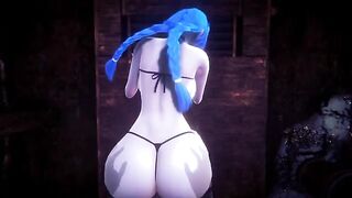 POV of a guy who JINXED a hot cosplay girl, and fucked her hard