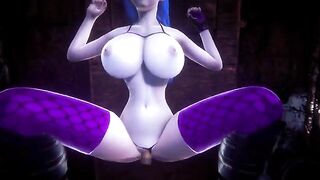 POV of a guy who JINXED a hot cosplay girl, and fucked her hard