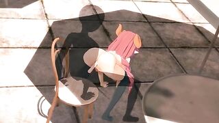 A date with the invisible, an exciting 3D hentai experience