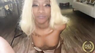 Petite hottie Mini Stallion gets her pussy railed hard