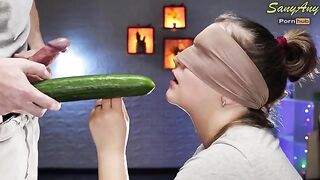 My friend tricked me blindfolded with a taste game - SanyAny