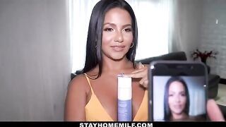Naughty MILF Rose Monroe lets stepson take naked pics for Onlyfans