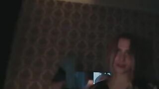 Stepmom got her mouth filled with cum after sucking her stepson's cock