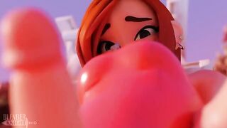 Wendy takes a Dipper by the pool in this hot adult animation
