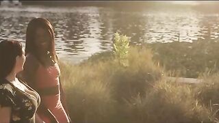 Intense and passionate lesbian sex with the stunning Ana Foxxx, featuring breathtaking intimacy