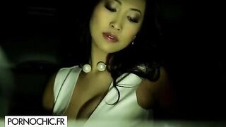 Gorgeous Sharon Lee gets her asshole gapped by horny stud in intense anal action