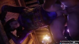 Hot compilation of 3D porn based on the popular game Tekken