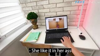 The stepson got caught with pictures of his hot stepmom