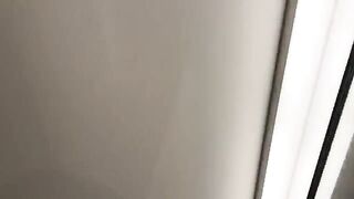 A hot chick is fucking with the sales assistant in the fitting room