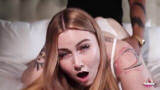 PAWG Gracie Squirts, the chubby blonde from Florida, gets her asshole gapped