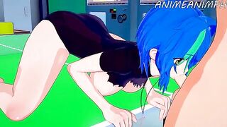 High School DxD Xenovia Quarta gets fucked hard in this hot hentai video