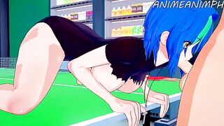 High School DxD Xenovia Quarta gets fucked hard in this hot hentai video