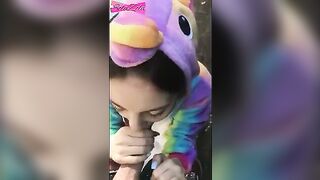 A fast fuck in nature with an Estonian girl, a prank