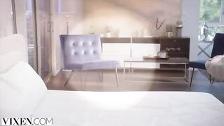 Busty hottie Kayley gets a special deep massage session