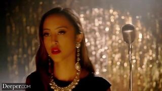 A sultry singer, Alexia Anders, gets her pussy railed by BBC in a steamy session