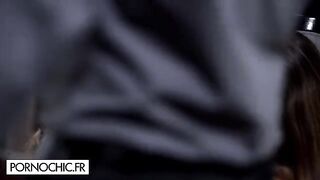 Bordeaux beauty Claire Castel and stunning Lana Rhoades in hot orgy