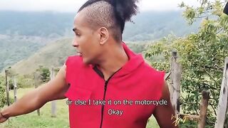 Cute girl Mariana Martix pays with her pussy to have her car repaired