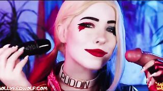 A big cock for a wet pussy of a crazy Harley Quinn cosplay