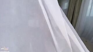 Amateur couple fucks on a hike with a stunning finish - Molly Pills - Horny Hiking POV and Tripod 4K