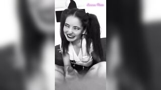 Petite Emma Fiore gets fucked in different positions on TikTok