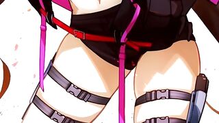 Las Vegas Bout Part 2 Okki (Osakabehime) action in F/GO style