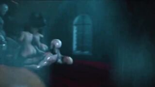 Full Moon 2 Gangbang uncensored 3D Hentai action