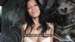 Public Agent Asia Vargas gets fucked outdoors for cash in this steamy scene
