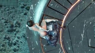 Hentai 3D uncensored ANGELITA - animated porn with a fantasy feel to it