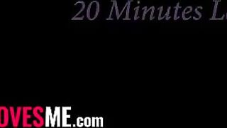 A petite vixen surprises her stepbrother with an amazing blowjob for his birthday