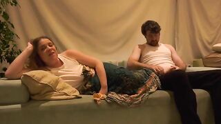 The evening alone with a stepmom turned intimate