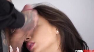 Latina model Susy Gala gets her pink pussy balls deep pounded during a steamy photo session