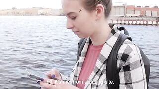 The guy did not expect that on the first date with a girl, he would see such a scene