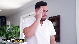 Peter Green massages the hot and busty PAWG Blake Blossom until they both can't take it