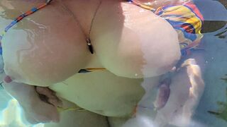 My step sister got caught jerking off in the hot tub. It was intense!