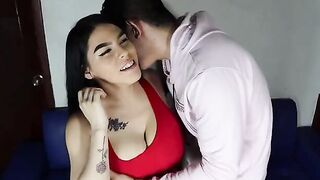 I can't help but jerk off when I see my stepsister - Homemade rough sex