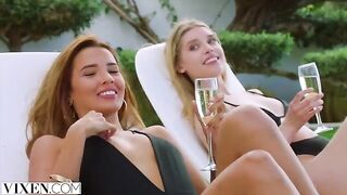 Dream threesome with Agatha, Freya and Lika in 4K quality