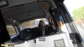 Jayla De Angelis gave the cabbie a deepthroat blowjob