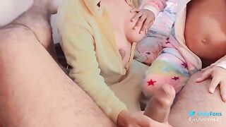 A great cock for a pregnant woman of 6 months