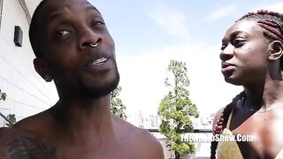 The darkest Brazilian I've ever seen: Fernanda Chocolatte fucked by Jeff Black in a rough session