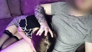 The guy got excited and had sex with a girl sitting next to him