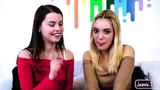 Two girls shared the big dick of Nico Nice in an intense session