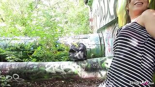 A mature Turkish woman got her pussy railed hard by German stud